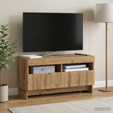 Vidaxl led tv-meubel alkmaar 81 x 35 x 43 cm artisanaal eiken