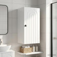 Vidaxl badkamer wandkast alkmaar hoogglans wit 30 x 31 x 59 cm