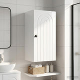 Vidaxl badkamer wandkast alkmaar hoogglans wit 30 x 31 x 59 cm