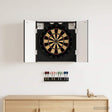 Vidaxl dartbord kabinet alkmaar zwart 52,5 x 10,5 x 53,5 cm
