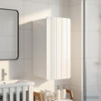 Vidaxl badkamer wandkast zwolle hoogglans wit 30 x 31 x 63 cm
