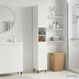 Vidaxl badkamerkast met open plank zwolle wit 30 x 31 x 189,5 cm