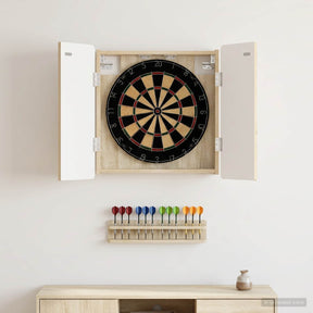 Vidaxl dartbord kabinet zwolle sonoma eiken 52,5 x 10,5 x 57,5 cm