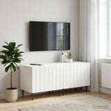 Vidaxl tv-meubel wit bewerkt hout