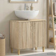 Vidaxl badkamer wastafelkast arnhem sonoma eiken 59,5 x 31,5 x 59 cm