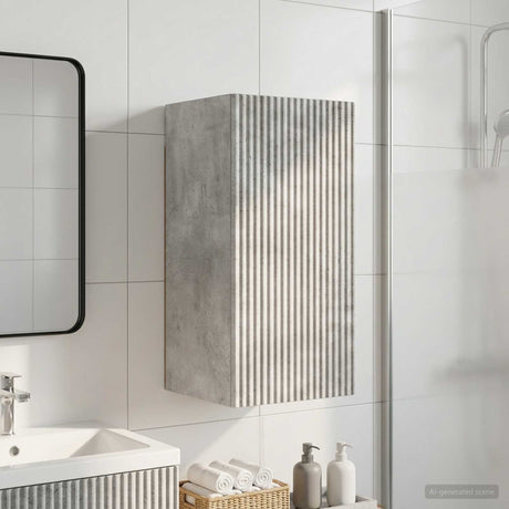 Vidaxl badkamer wandkast arnhem betongrijs 30 x 31 x 59 cm
