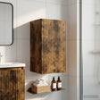 Vidaxl badkamer wandkast arnhem gerookt eiken 30 x 31 x 59 cm