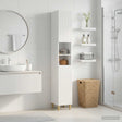 Vidaxl badkamerkast met open plank arnhem wit 30 x 31 x 190 cm
