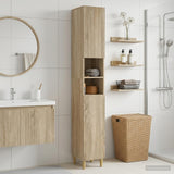 Vidaxl badkamerkast met open plank arnhem sonoma eiken