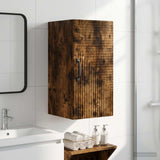 Vidaxl badkamer wandkast haarlem gerookt eiken 30 x 31 x 59 cm