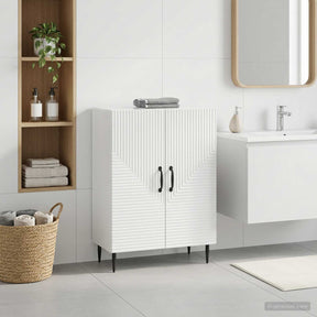 Vidaxl badkamer opbergkast haarlem hoogglans wit 59,5 x 31 x 80 cm