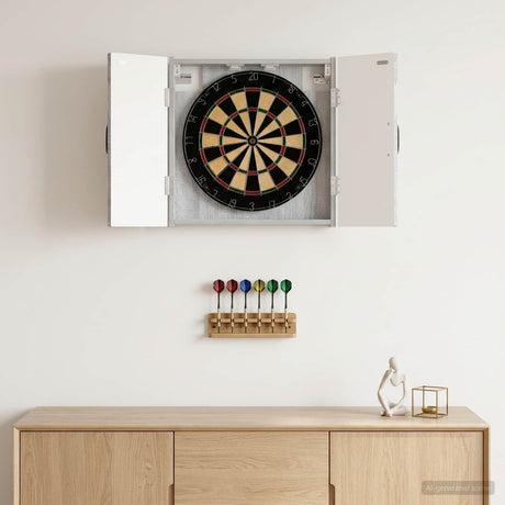 Vidaxl dartbord kabinet haarlem grijs sonoma 52,5 x 10,5 x 53,5 cm