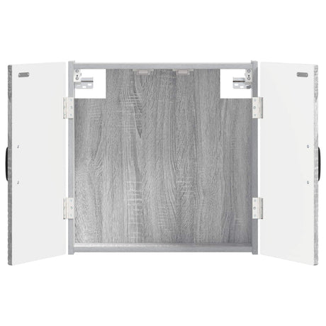Vidaxl dartbord kabinet haarlem grijs sonoma 52,5 x 10,5 x 53,5 cm