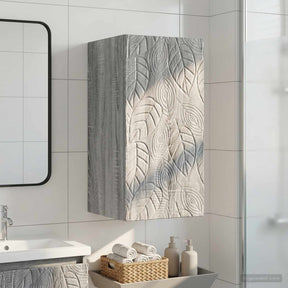 Vidaxl badkamer wandkast delft grijs sonoma 30 x 31 x 59 cm