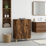 Vidaxl badkamer opbergkast delft gerookt eiken 59,5 x 31 x 80 cm