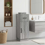 Vidaxl badkamer opbergkast hoorn grijs sonoma 30 x 31 x 77 cm