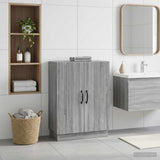 Vidaxl badkamer opbergkast hoorn grijs sonoma 59,5 x 31 x 77 cm