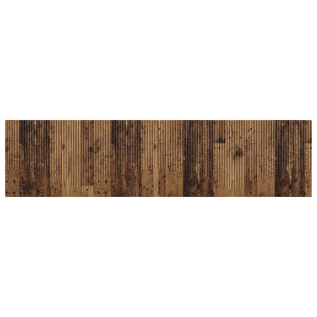 Vidaxl wandgemonteerd hoofdeinde hoorn oud hout bewerkt hout