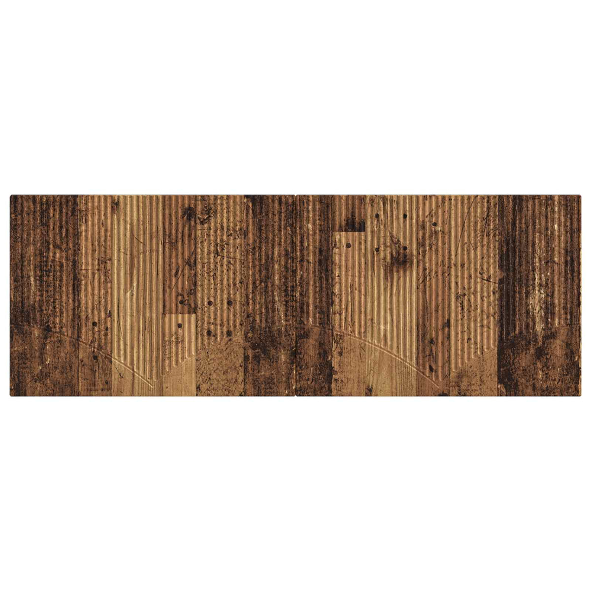 Vidaxl wandgemonteerd hoofdeinde hoorn oud hout bewerkt hout