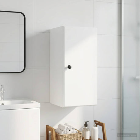 Vidaxl badkamer wandkast breda wit 30 x 31 x 59 cm bewerkt hout