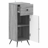 Vidaxl badkamer opbergkast breda grijs sonoma 30 x 31 x 80 cm