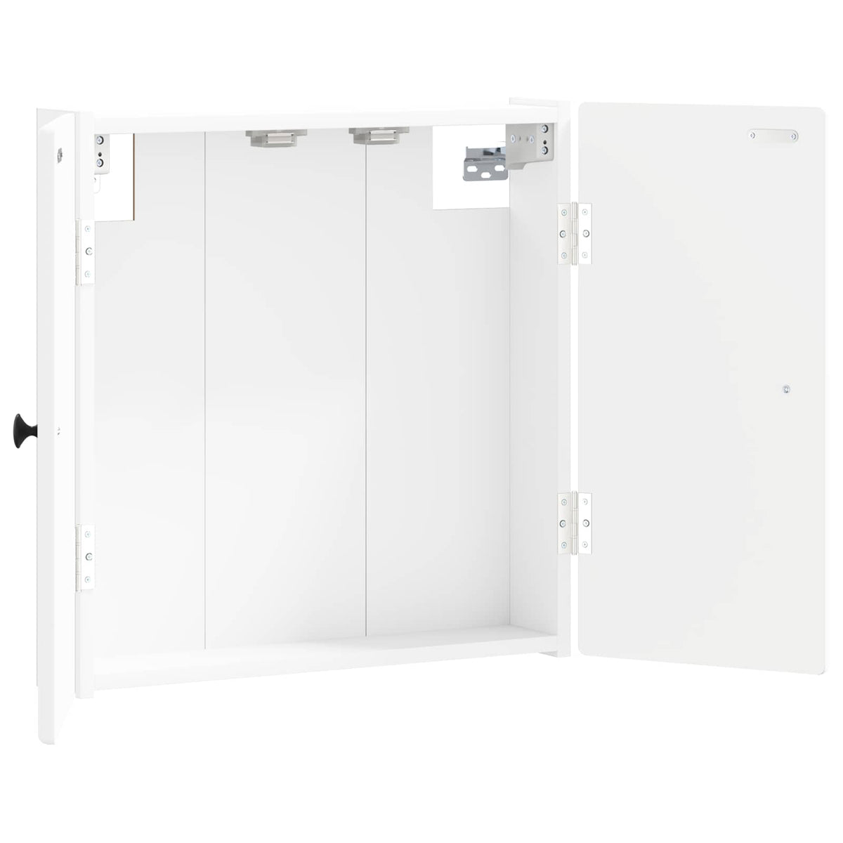 Vidaxl dartbord kabinet breda wit 52,5 x 10,5 x 53,5 cm bewerkt hout