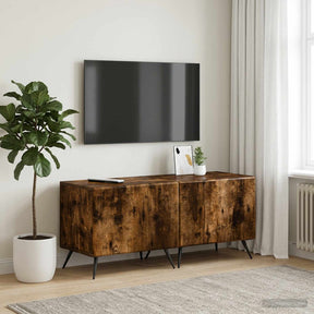 Vidaxl tv-meubel gerookt eiken bewerkt hout