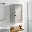 Vidaxl badkamer wandkast utrecht betongrijs 30 x 31 x 59 cm