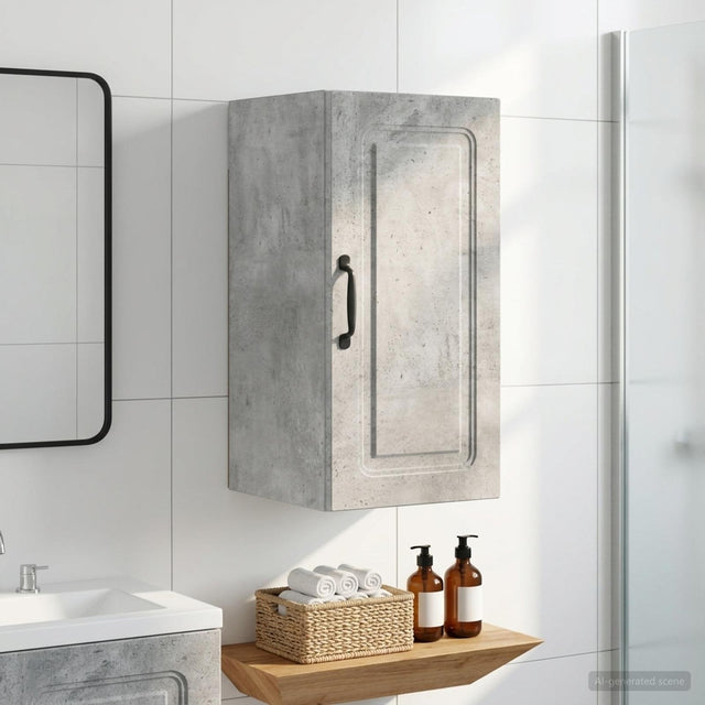 Vidaxl badkamer wandkast utrecht betongrijs 30 x 31 x 59 cm