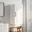 Vidaxl badkamer wandkast utrecht hoogglans wit 30 x 31 x 59 cm