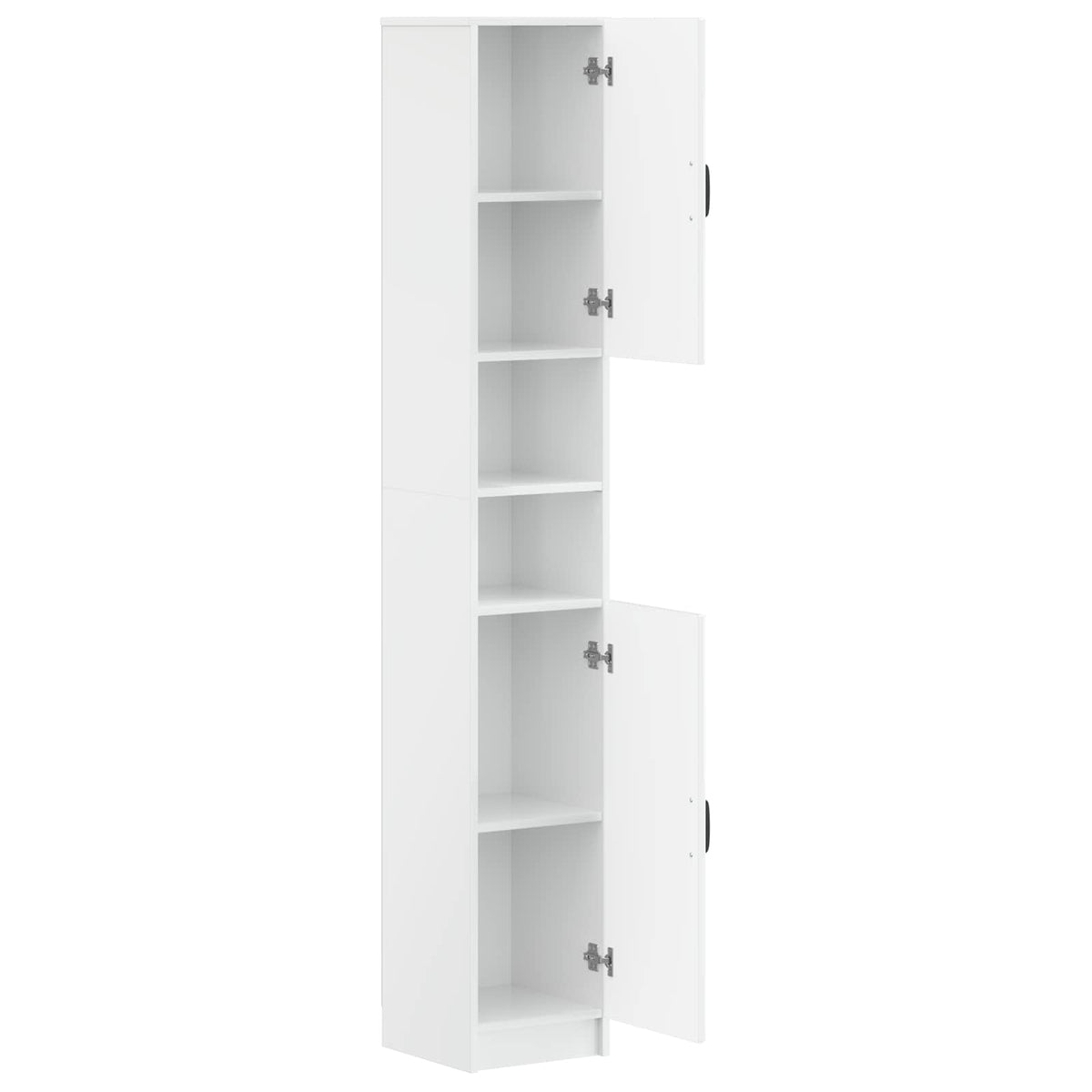 Vidaxl badkamerkast met open plank utrecht hoogglans wit