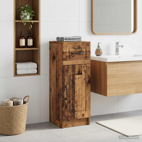 Vidaxl badkamer opbergkast utrecht oud hout 30 x 31 x 77 cm