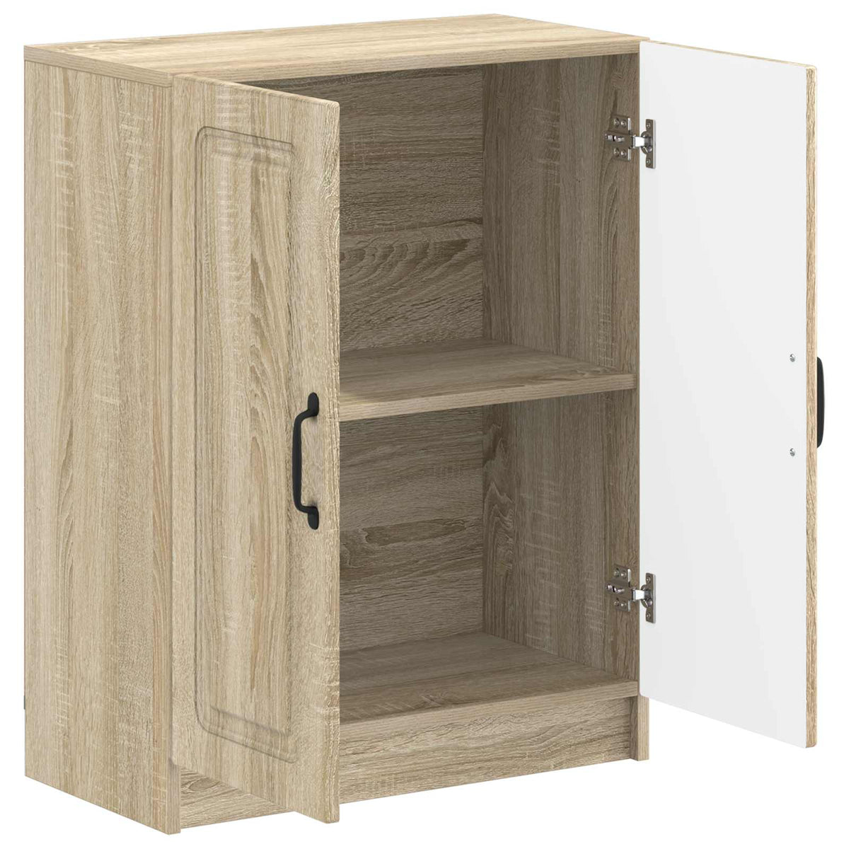 Vidaxl badkamer opbergkast utrecht sonoma eiken 59,5 x 31 x 77 cm
