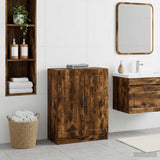Vidaxl badkamer opbergkast utrecht gerookt eiken 59,5 x 31 x 77 cm