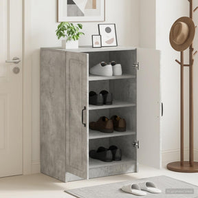 Vidaxl schoenenkast utrecht 59,5 x 39,5 x 87 cm bewerkt hout