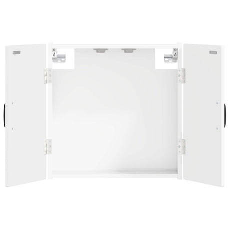 Vidaxl dartbord kabinet utrecht hoogglans wit 52,5 x 10,5 x 53,5 cm