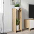 Vidaxl plantenstandaard 2 st sonoma eiken 30 x 30 x 100 cm
