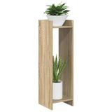 Vidaxl plantenstandaard 2 st sonoma eiken 30 x 30 x 100 cm