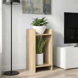 Vidaxl plantenstandaard sonoma eiken 30 x 30 x 60 cm bewerkt hout