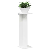 Vidaxl plantenstandaard 2 st wit 25 x 25,5 x 80,5 cm bewerkt hout