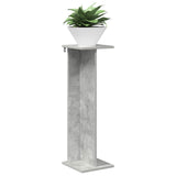 Vidaxl plantenstandaard 2 st betongrijs 25 x 25,5 x 80,5 cm