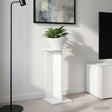 Vidaxl plantenstandaard wit 25 x 25,5 x 60,5 cm bewerkt hout