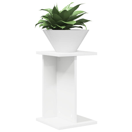 Vidaxl plantenstandaard 2 st wit 25 x 25,5 x 40,5 cm bewerkt hout