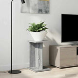 Vidaxl plantenstandaard 2 st grijs sonoma 25 x 25,5 x 40,5 cm