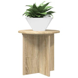 Vidaxl plantenstandaard 2 st sonoma eiken 40 x 40 x 40 cm bewerkt hout