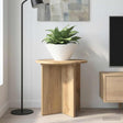 Vidaxl plantenstandaard 2 st artisanaal eiken 40 x 40 x 40 cm