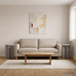 Vidaxl plantenstandaard 2 st betongrijs ø29,5 x 40 cm bewerkt hout