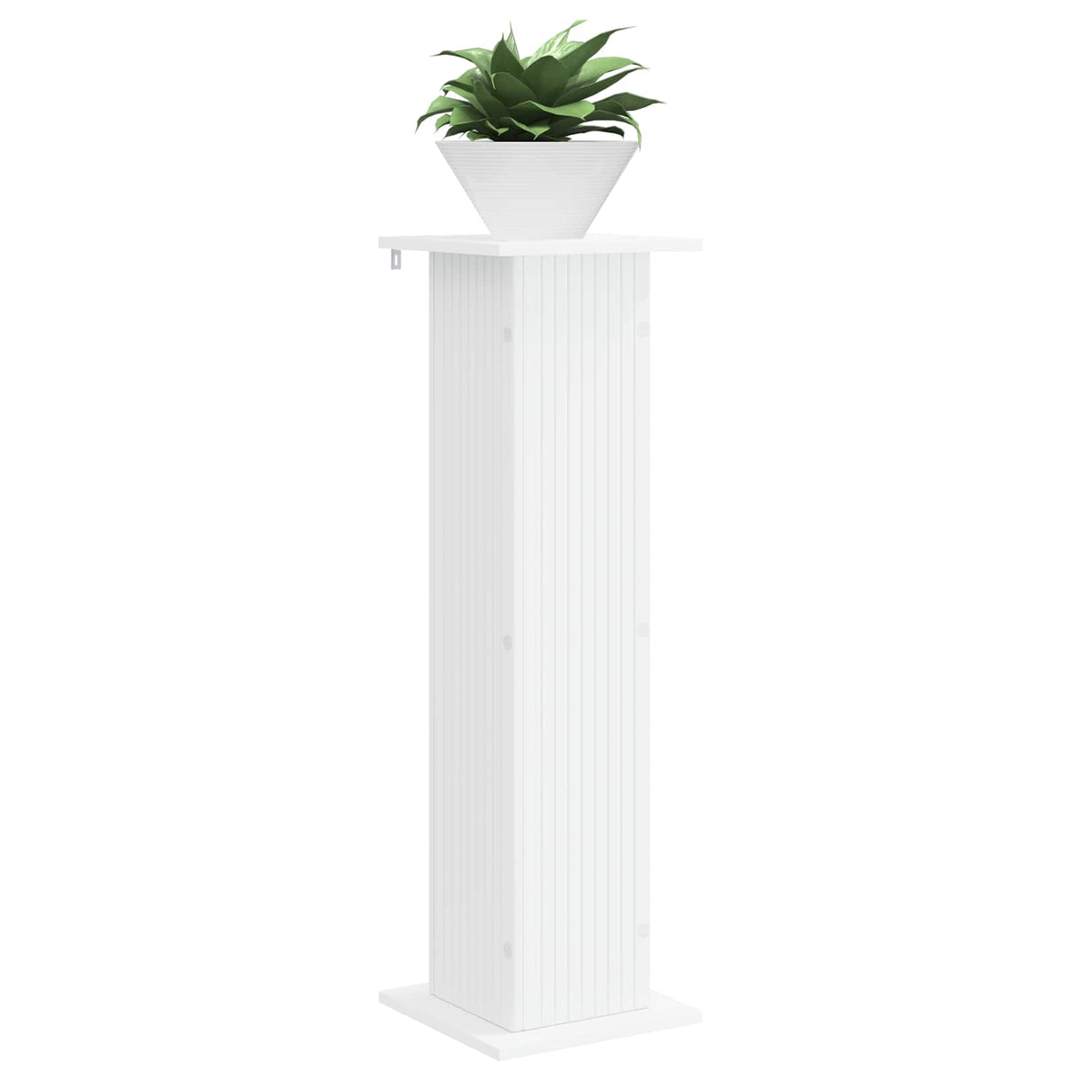 Vidaxl plantenstandaard wit 30,5 x 30 x 100,5 cm bewerkt hout