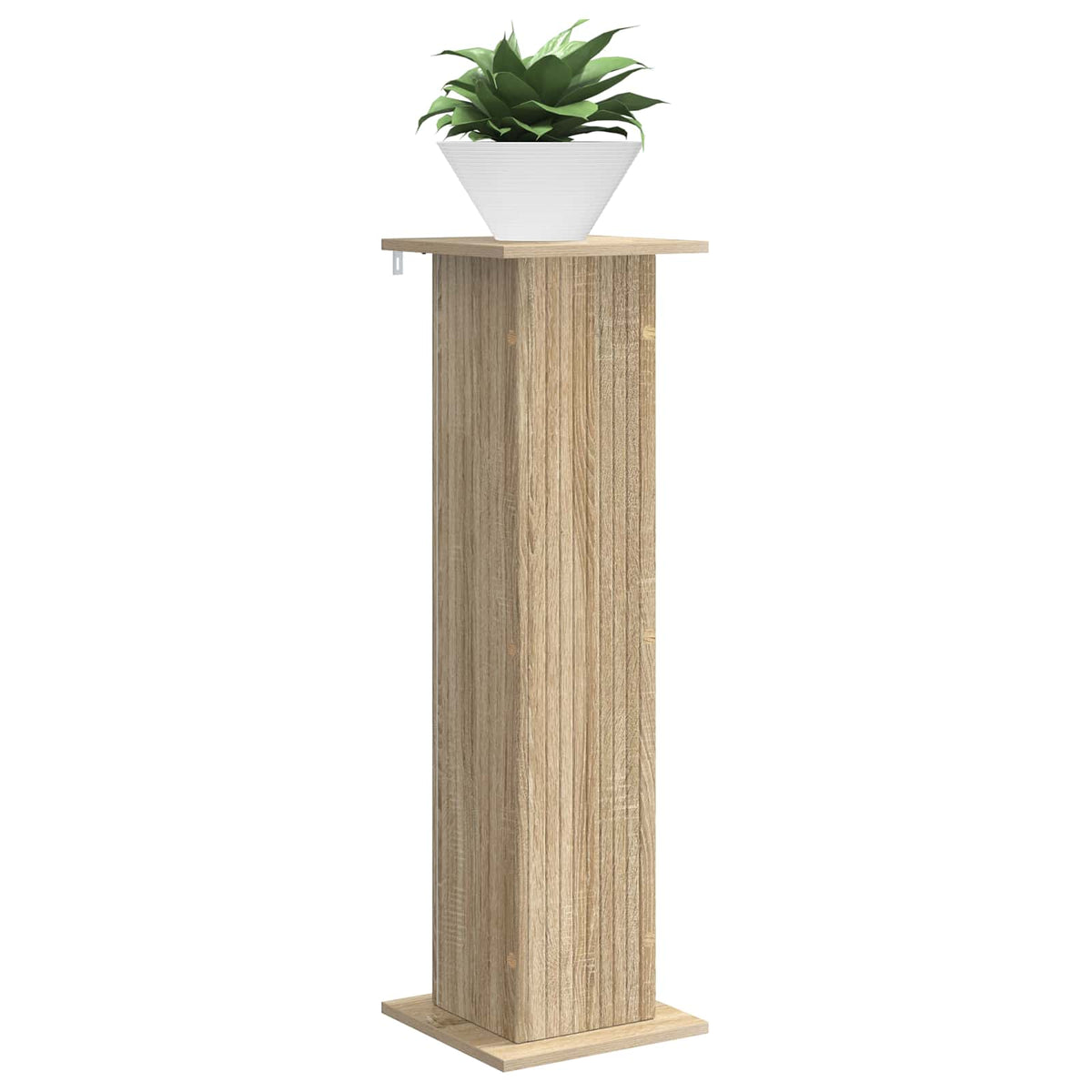 Vidaxl plantenstandaard sonoma eiken 30,5 x 30 x 100,5 cm bewerkt hout