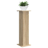 Vidaxl plantenstandaard sonoma eiken 30,5 x 30 x 100,5 cm bewerkt hout